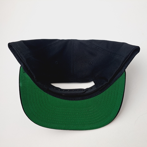 Cypress Hill Flat Bill Embroidered Snapback Cap Hat Yupoong Black - Picture 5 of 5